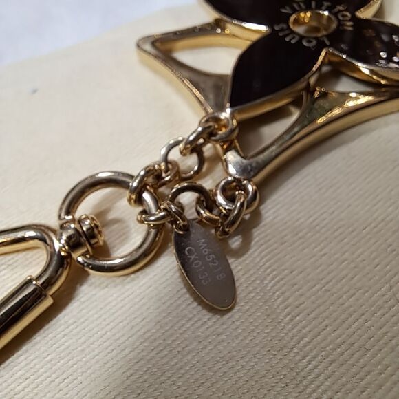 AUTHENTIC Louis Vuitton Puzzle Keyring with dustbag. NEW CONDITION - Picture 6 of 12